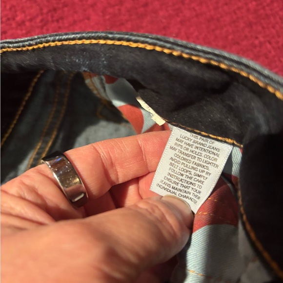 Lucky Brand Women's Dark Wash Leyla Skinny Denim Jeans - Picture 6 of 8